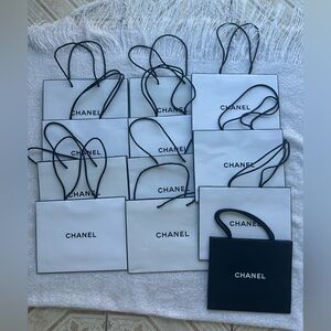 Chanel 12 Paper shopping bag